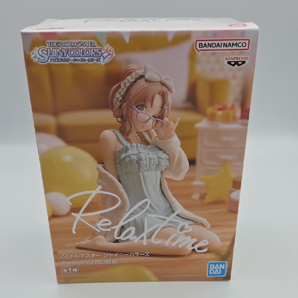 Idolmaster Japan Hinana Ichikawa Figure RELAX TIME Anime Banpresto